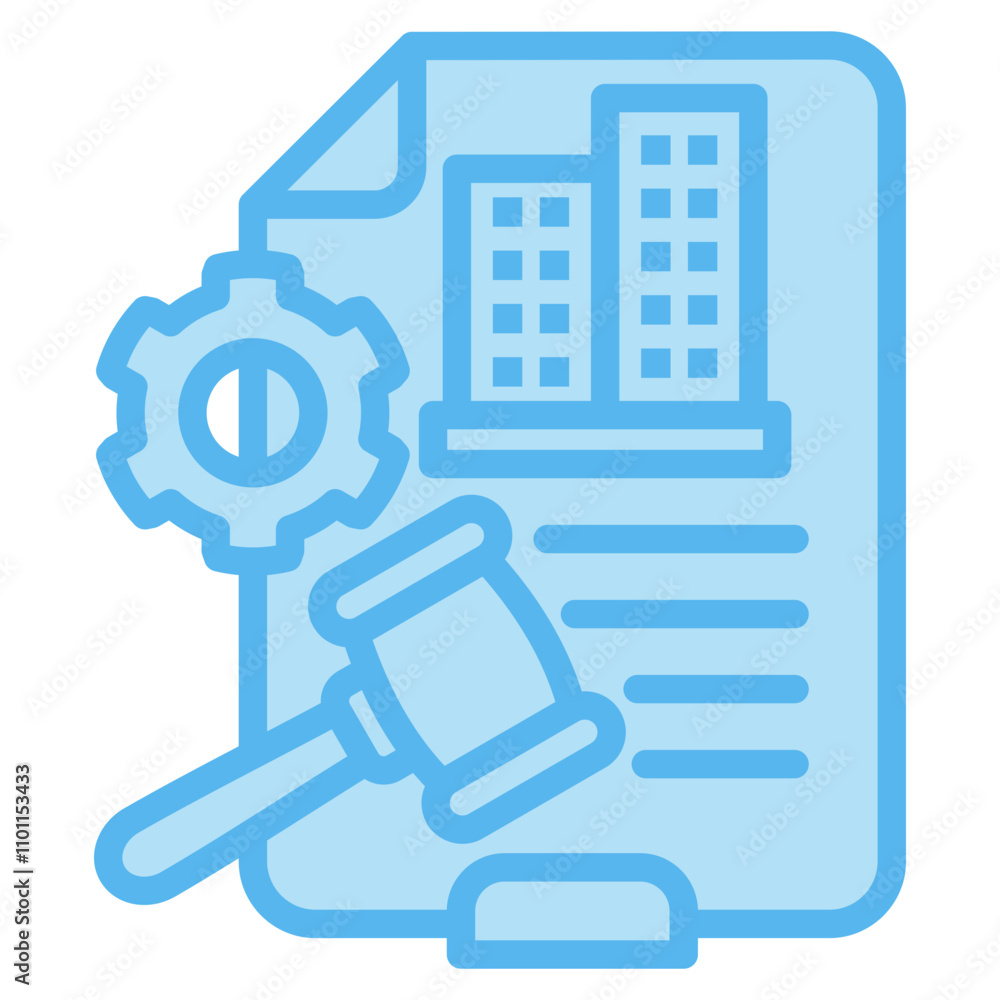 Fototapeta premium Corporate Governance Icons For Design Elements 