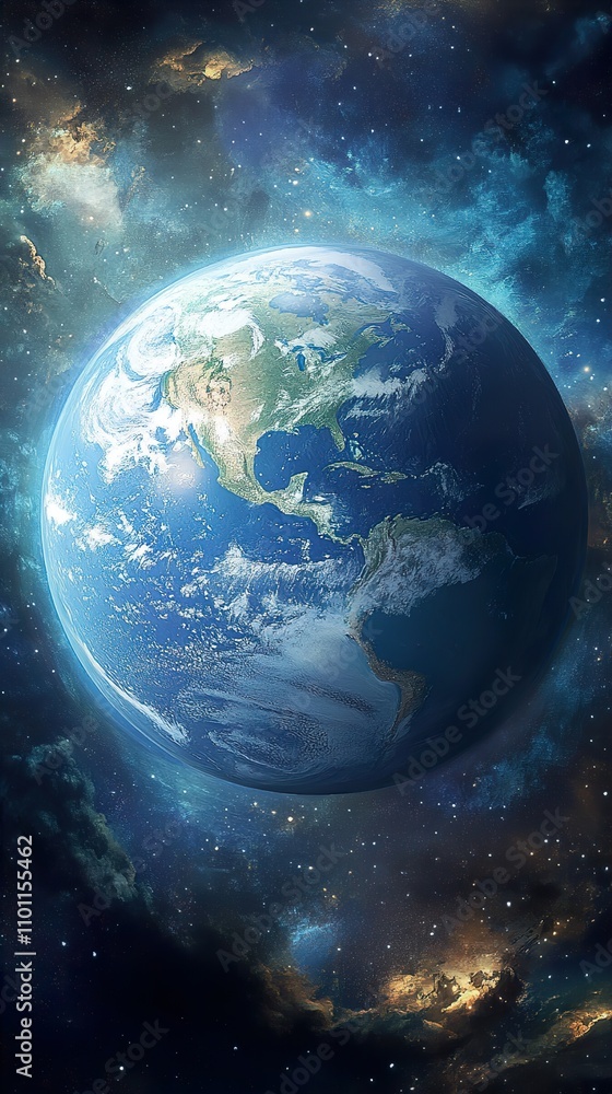 Earth from Space: A Stunning Cosmic View Earth from Space: A Stunning Cosmic View
