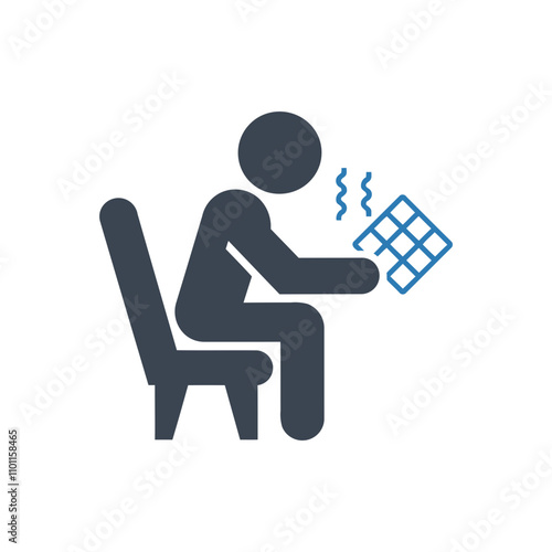 Person Holding Waffle icon