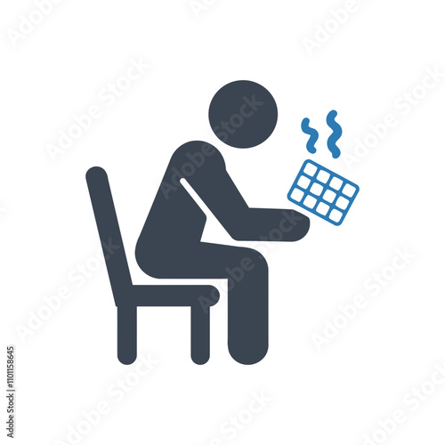 Person Holding Waffle icon