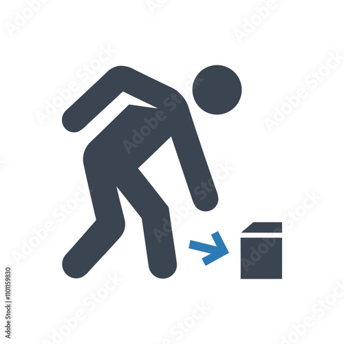 Bending Box Movement Icon