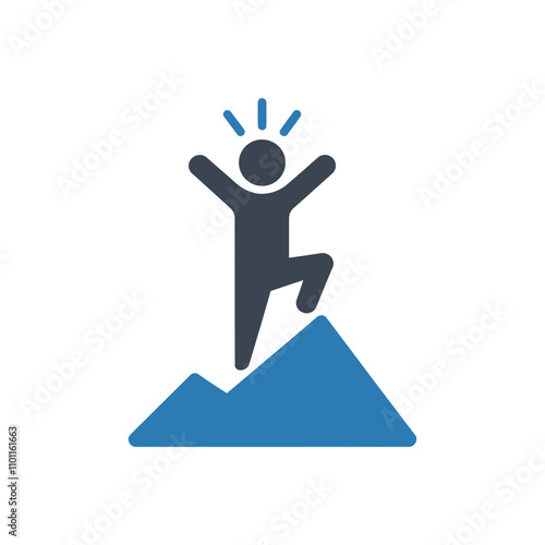 Mountain Victory Icon