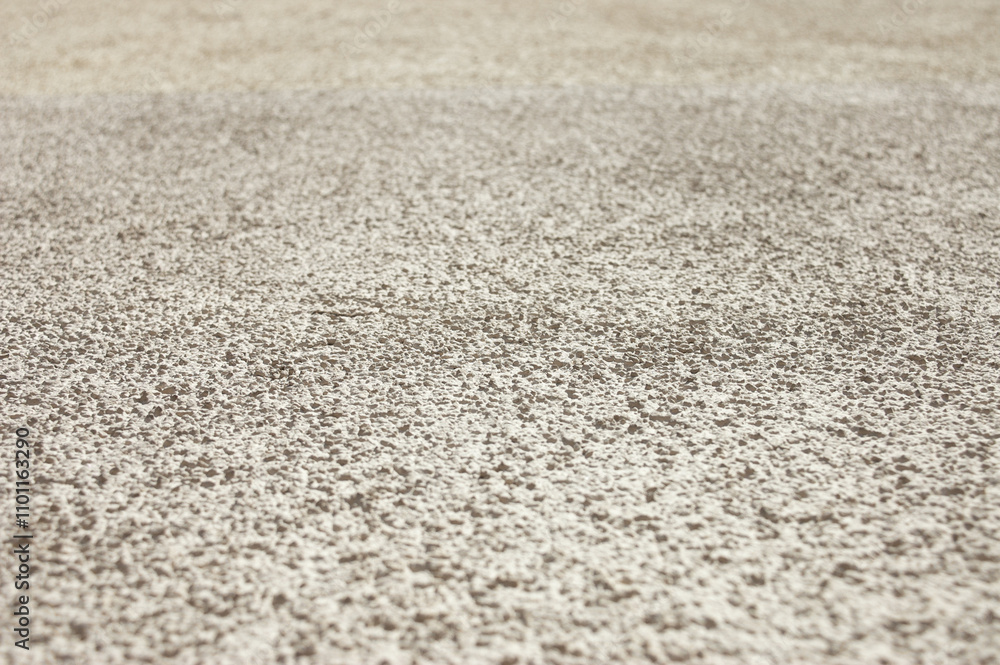 The photo shows freshly poured concrete close-up The photo shows freshly poured concrete close-up