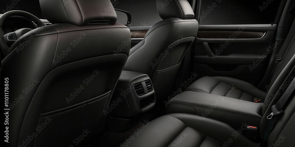 Obraz premium Luxury Car Interior