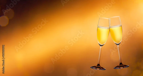 Silvester Feier 2025 mit Sekt
