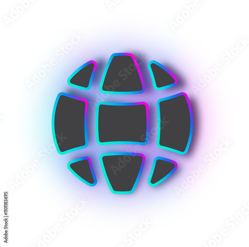 Gradient Contact  Icon