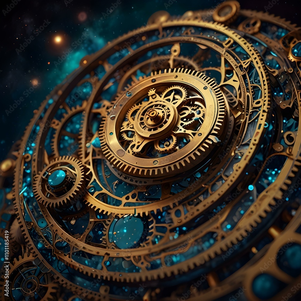 Obraz premium clock