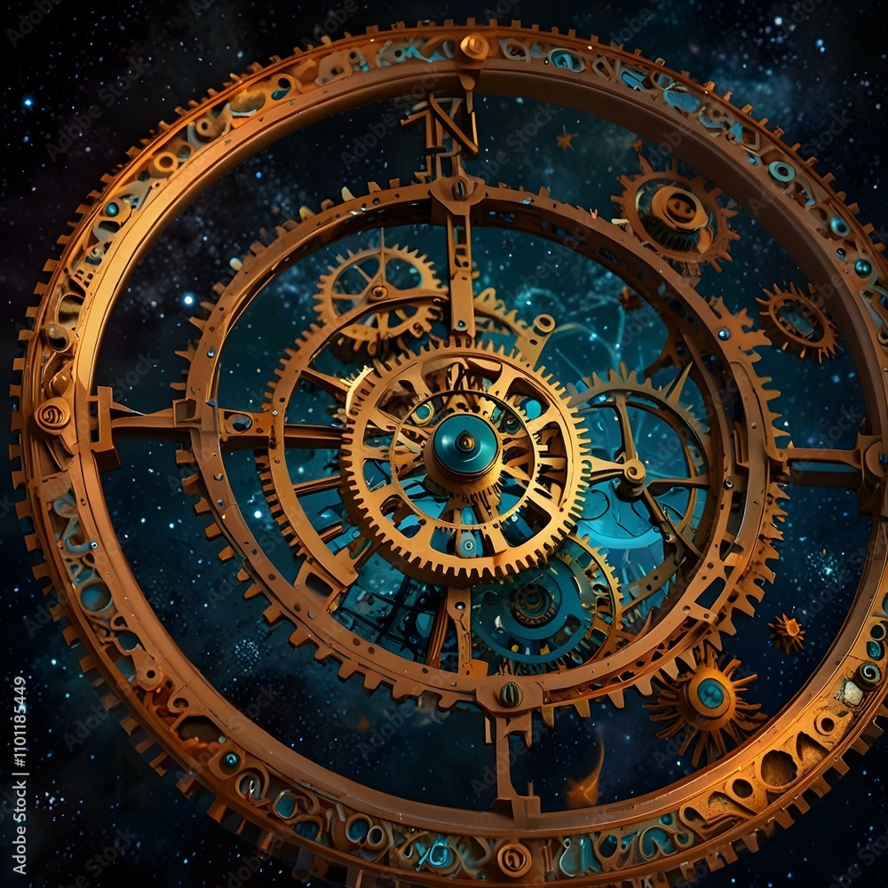 Fototapeta premium clock