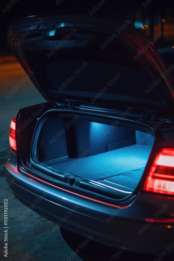 Fototapeta premium Car Trunk Bed