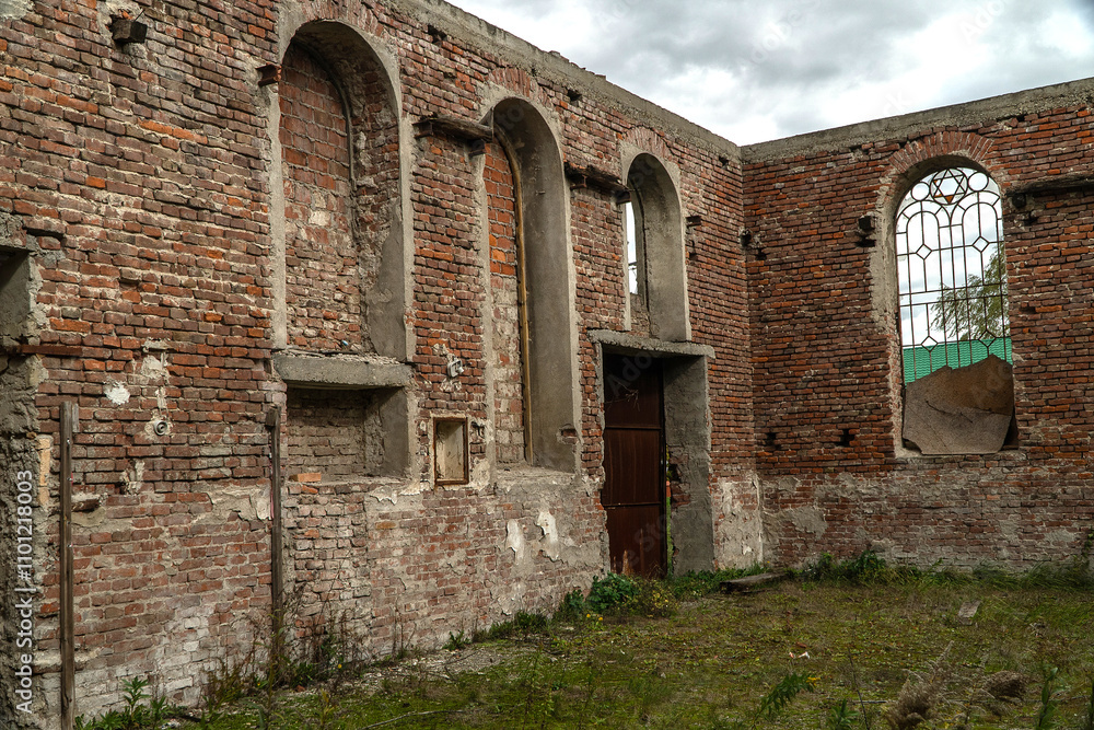 Naklejka premium Synagoga Medyka