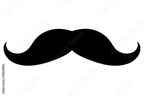 illustration of a mustache