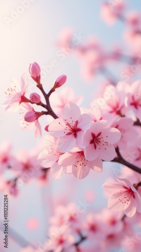 Wallpaper Mural Cherry Blossoms in Spring. Torontodigital.ca