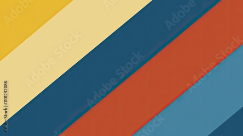 Abstract diagonal stripes in muted yellow, beige, teal, dark blue and red tones. Free Download Abstract diagonal stripes in muted yellow, beige, teal, dark blue and red tones. - GFXLoad