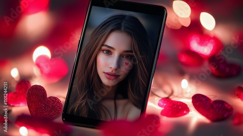 Valentine's Day themed smartphone 29 photo