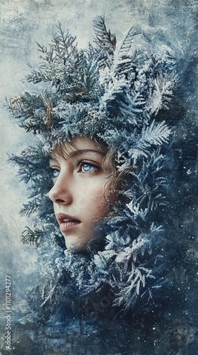 Winter's Embrace: A Frozen Fairy Tale