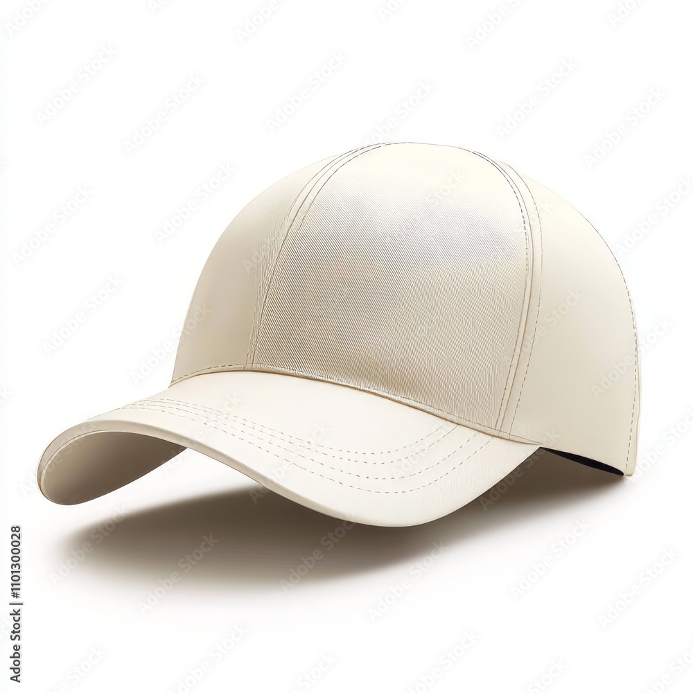 Fototapeta premium realistic high quality Cream baseball hat mockup