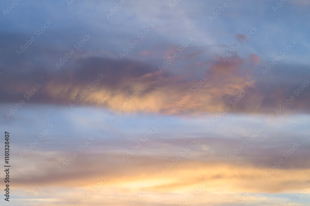 Fototapeta premium Ciel tel une toile