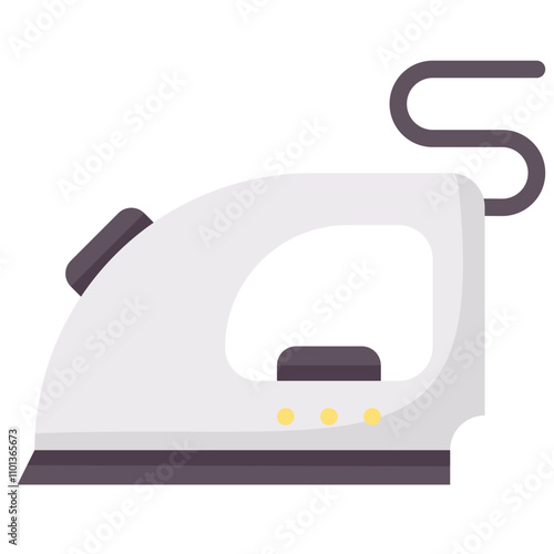 iron flat vector icon