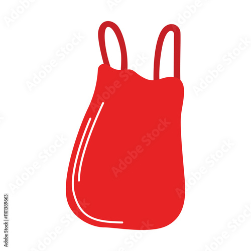 Plastic Bag Vector Illustration