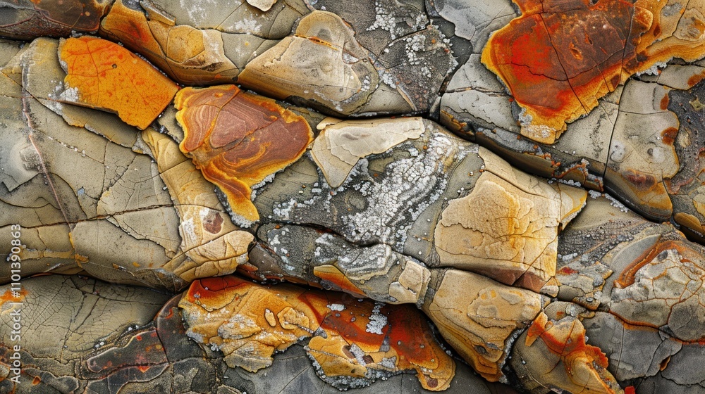 Geological Diversity displays the textures and colors found in different types of rock Geological Diversity displays the textures and colors found in different types of rock