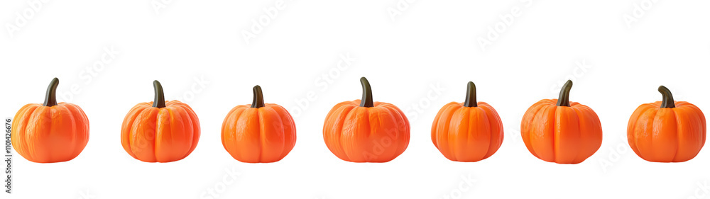Obraz premium Hand drawn halloween pumpkin collection