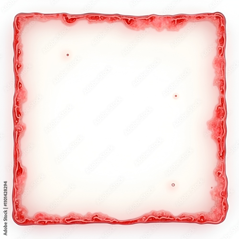 Obraz premium Jelly border frame copy space area