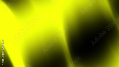 It depicts yellow and black gradient abstract art.