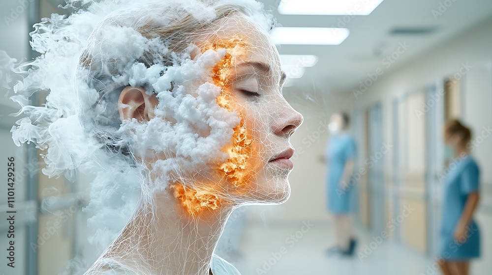 Patients in the psychiatric institution are enveloped in a cacophony of ...