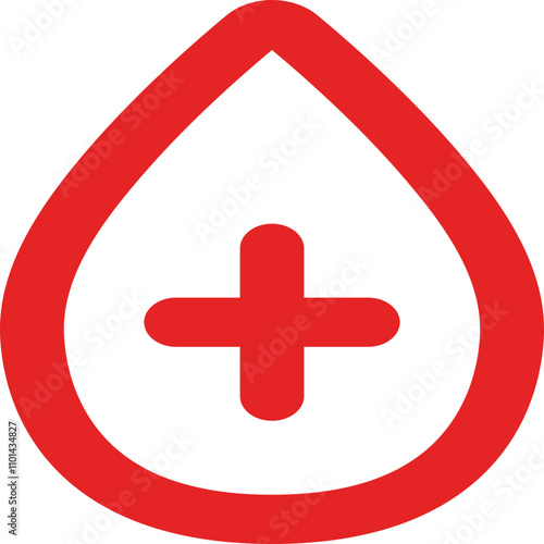 Blood Type icon logo design