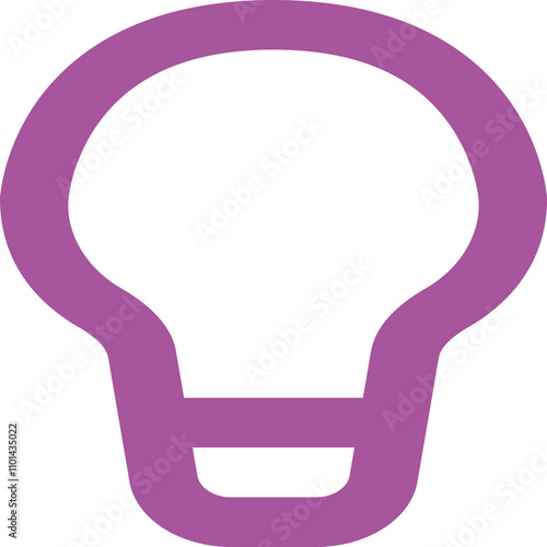 Bulb icon logo design