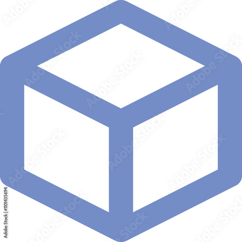 Cube icon logo design