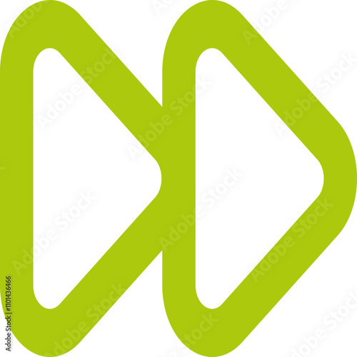 Fast Forward icon logo design