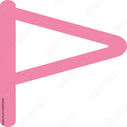 Free Download Flag Triangle icon logo design - GFXLoad
