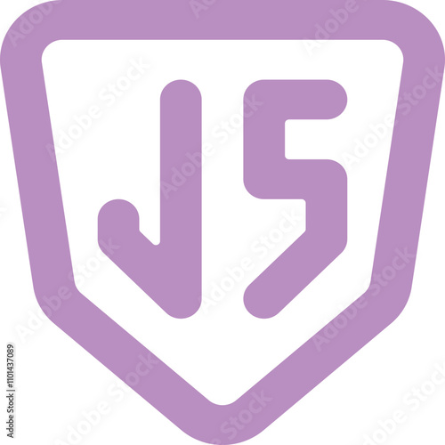 Js icon logo design