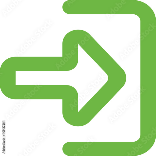 Log In icon logo design