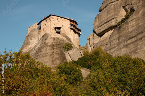 Saint Nicholas Anapafsas Monastery in Meteora, Greece