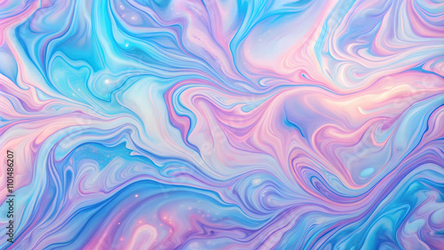 A grainy iridescent holographic gradient background