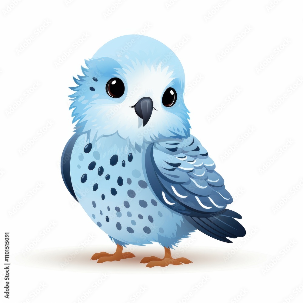Adorable Cartoon Blue Owl Character with Big Eyes and Soft Feathers, Perfect for Kids' Illustrations and Fun Designs in Various Creative Projects Adorable Cartoon Blue Owl Character with Big Eyes and Soft Feathers, Perfect for Kids' Illustrations and Fun Designs in Various Creative Projects