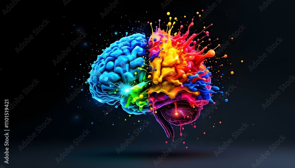 Obraz premium Creative Brain