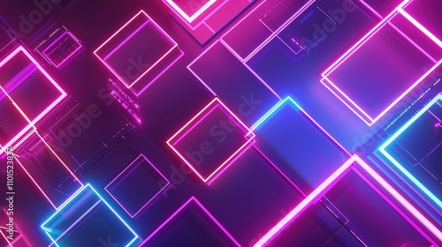 abstract background with glowing lines