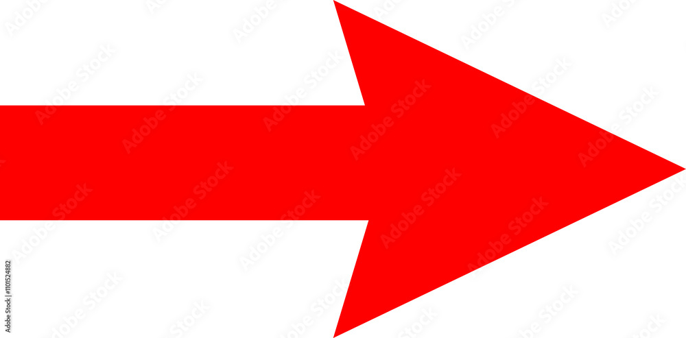 Red arrow direction icon Red arrow direction icon