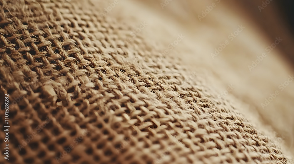 Close-up of textured burlap fabric. The image showcases the natural fiber's interwoven pattern and subtle color variations. Ideal for rustic or natural themes. Close-up of textured burlap fabric. The image showcases the natural fiber's interwoven pattern and subtle color variations. Ideal for rustic or natural themes.