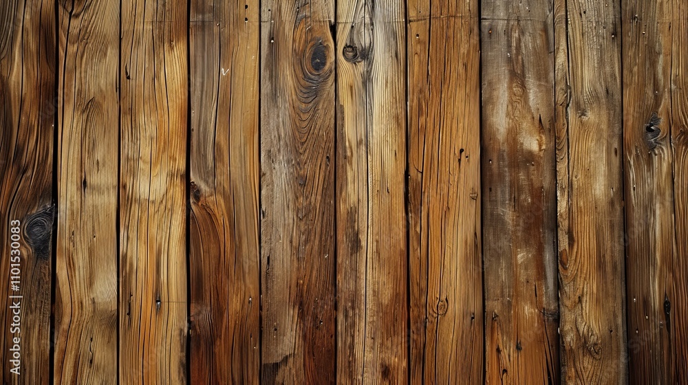 Obraz premium Rustic wooden planks, rich in texture and color. A perfect background image.