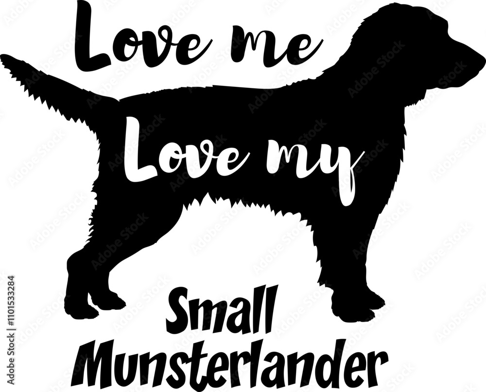 custom made wallpaper toronto digitalSmall Munsterlander.svg dog silhouette, dog, dog breeds, logo, vector, love me love my dog, silhouette, i love my dog, animal, illustration, icon, sign, design, black, symbol, pet, love 