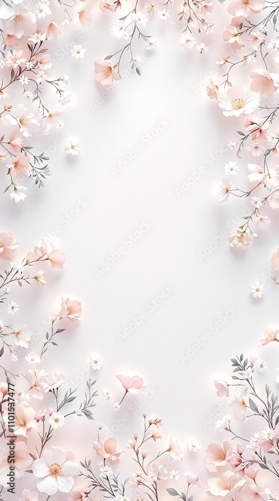 small scale floral pattern on a white background , small floral pattern, light gray background small scale floral pattern on a white background , small floral pattern, light gray background