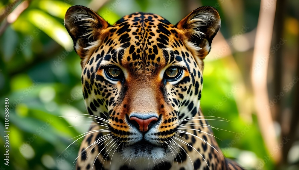 Obraz premium close up of a leopard