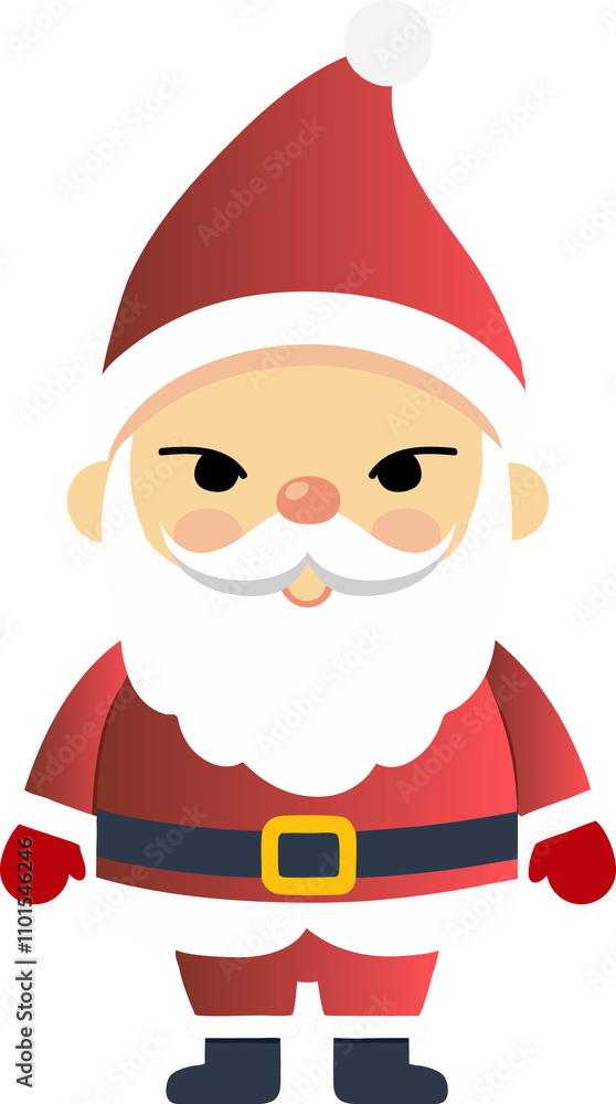 Cute Santa Claus cartoon, merry christmas Cute Santa Claus cartoon, merry christmas