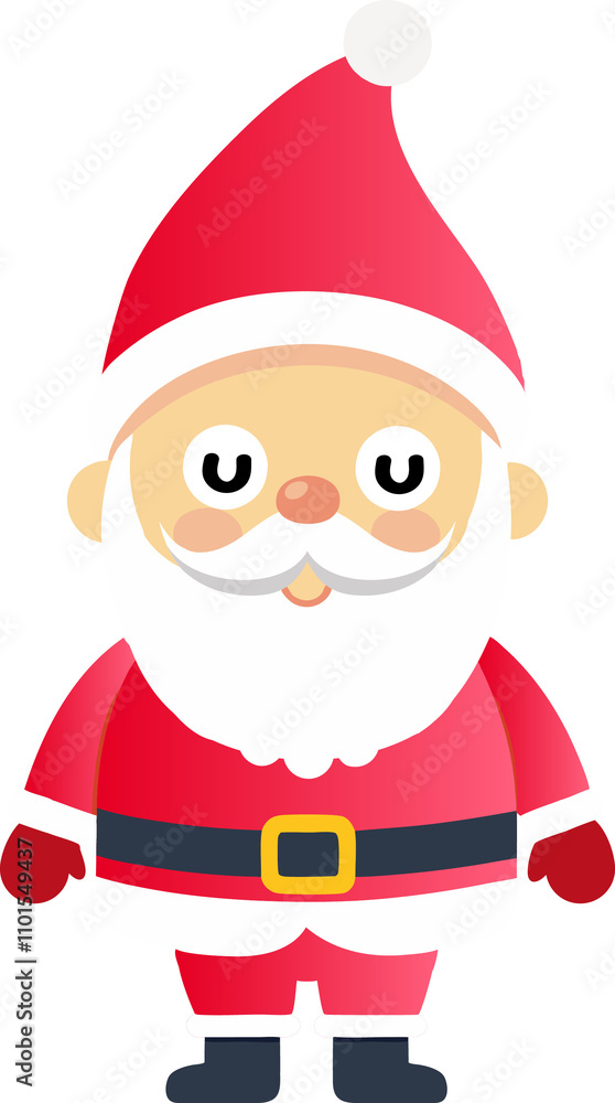 Cute Santa Claus cartoon, merry christmas Cute Santa Claus cartoon, merry christmas