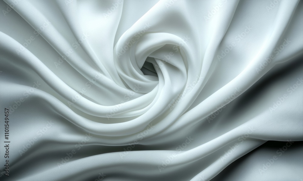 Obraz premium Abstract Flowing Lines in gray shades on white, evoking movement and tranquility gray, white 