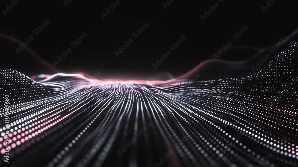custom made wallpaper toronto digitalAbstract business connection of lines from nodes It is connected to endless nodes and represents the innovation of communication in the network.